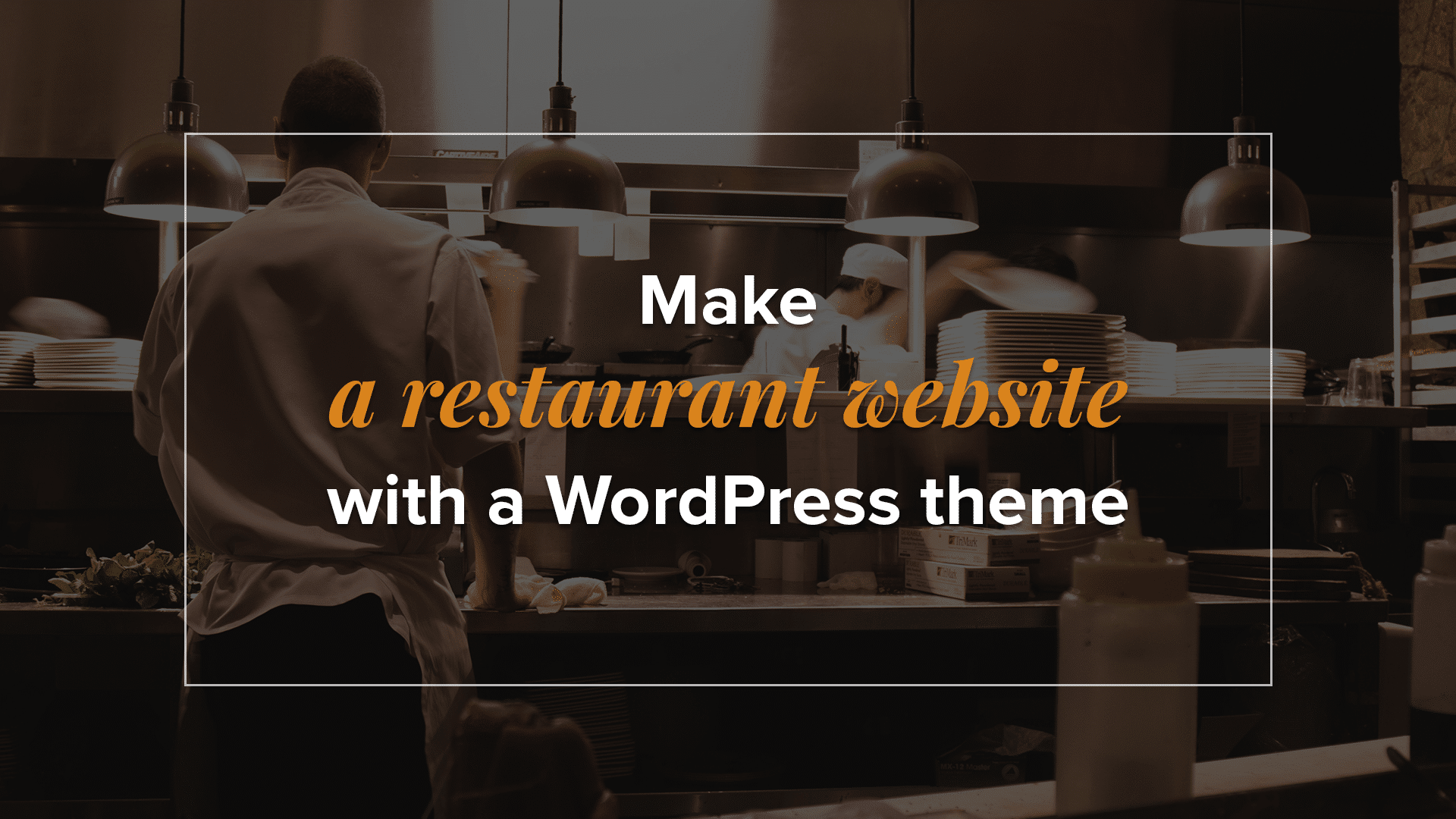 make a restaurant website