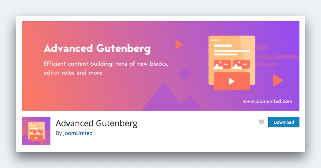 Advanced Gutenberg