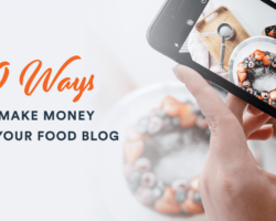 How to monetize your food blog