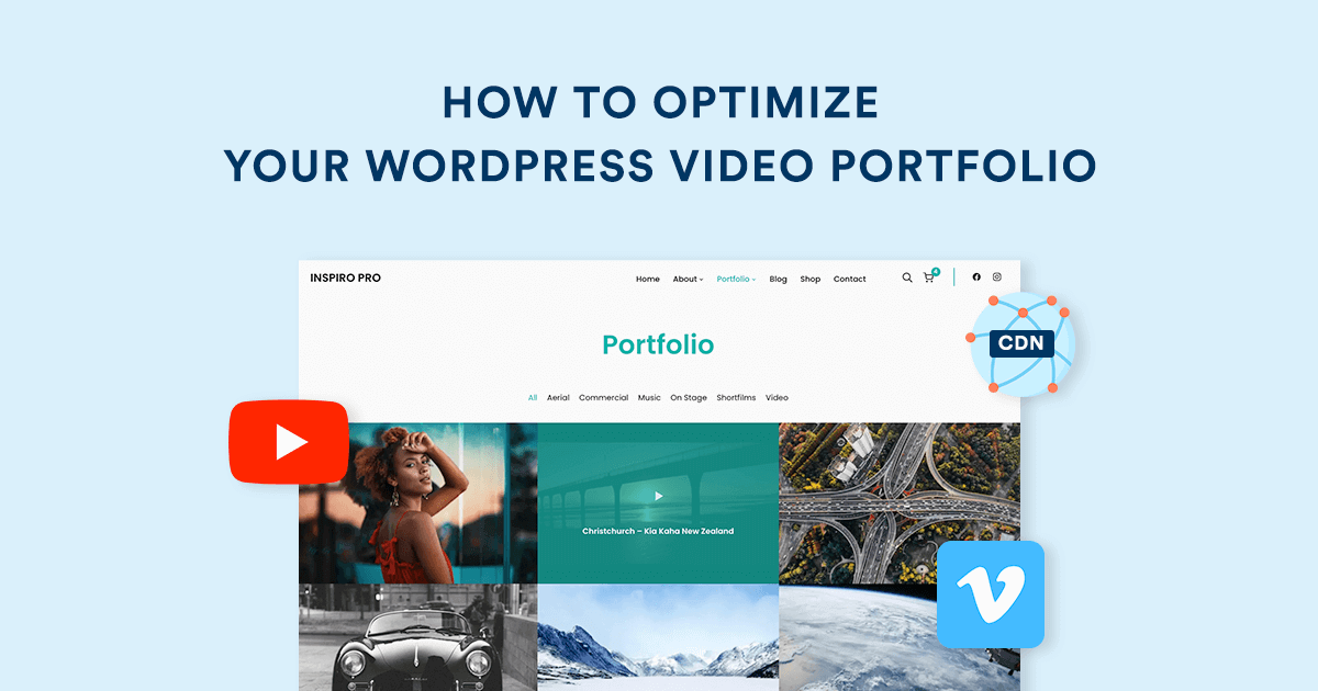 OptimizeWordPress Video Portfolio