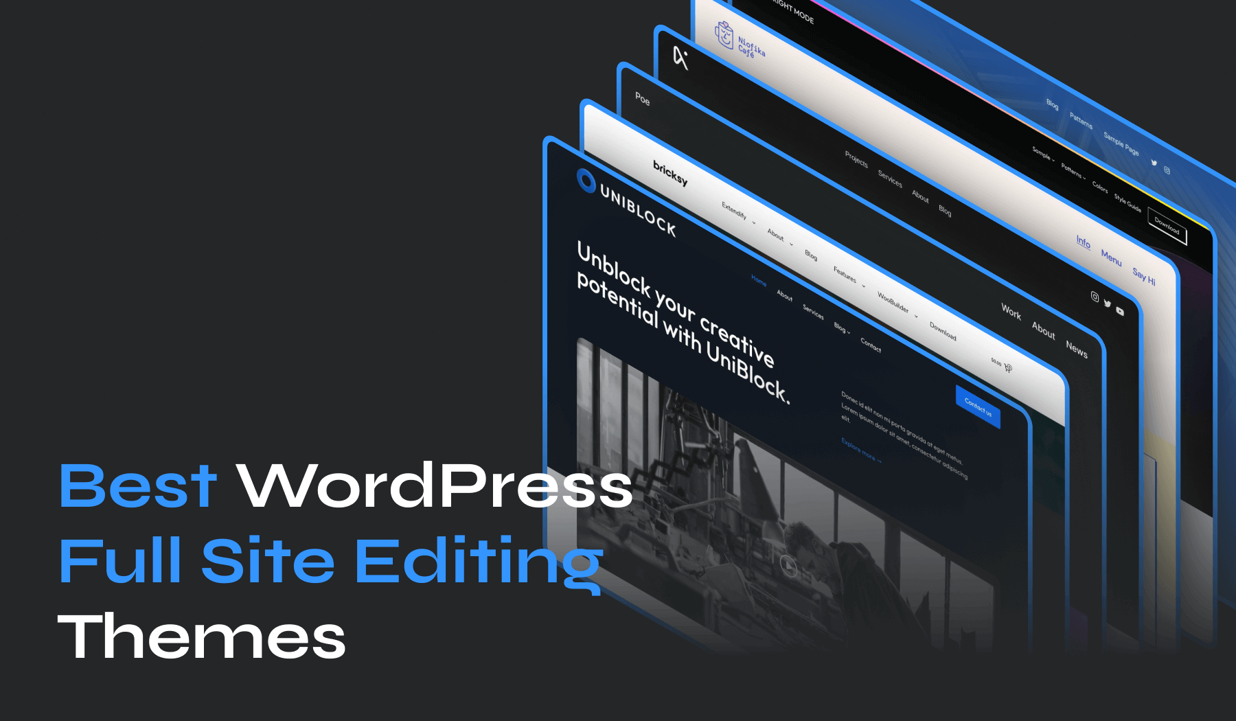 Best Free WordPress Full Editing Themes in 2023