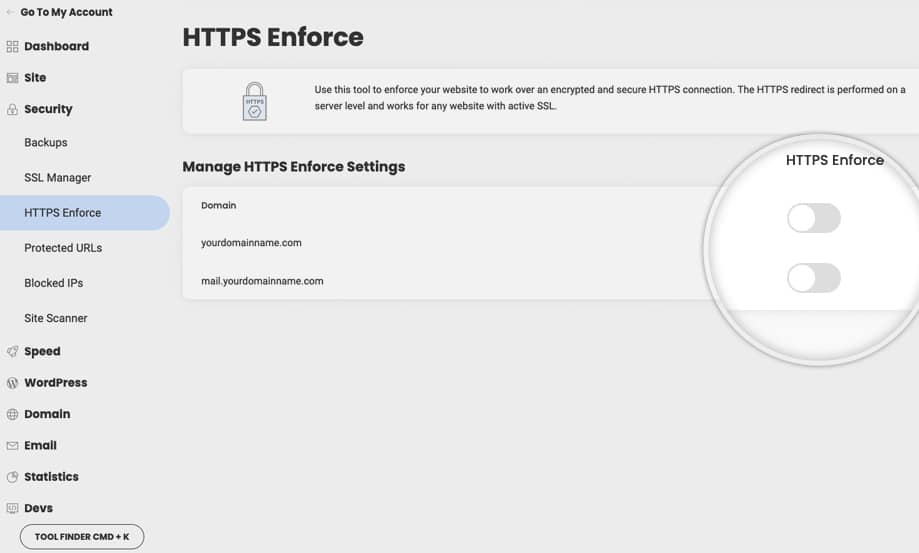 HTTPS Enforce