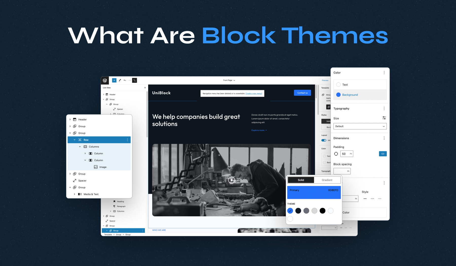 WordPress Block Themes