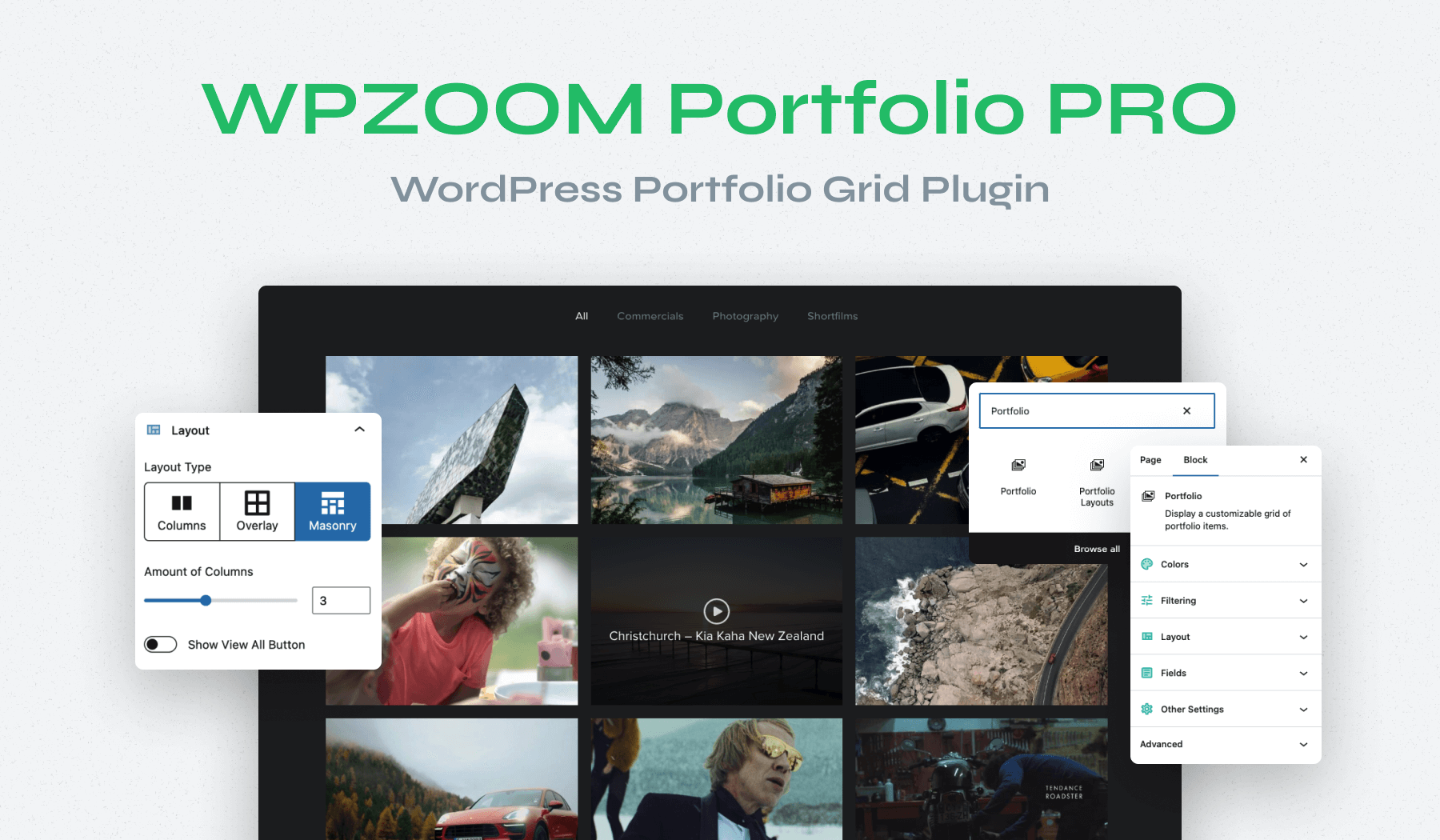 WPZOOM Portfolio PRO - A Portfolio Plugin