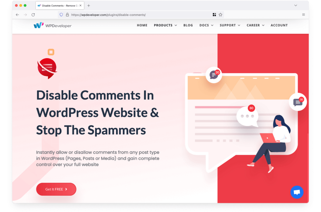 Disable Comments – Remove Comments & Stop Spam [Multi-Site Support]