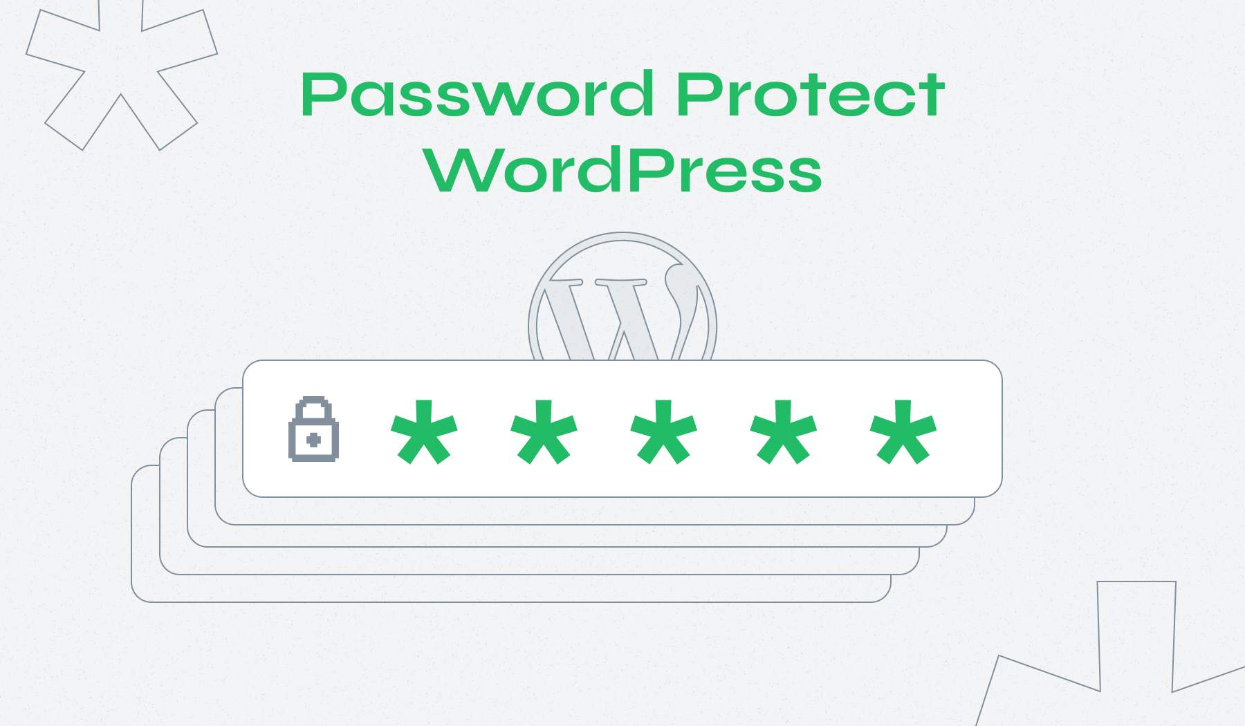 How to Password Protect a WordPress Site