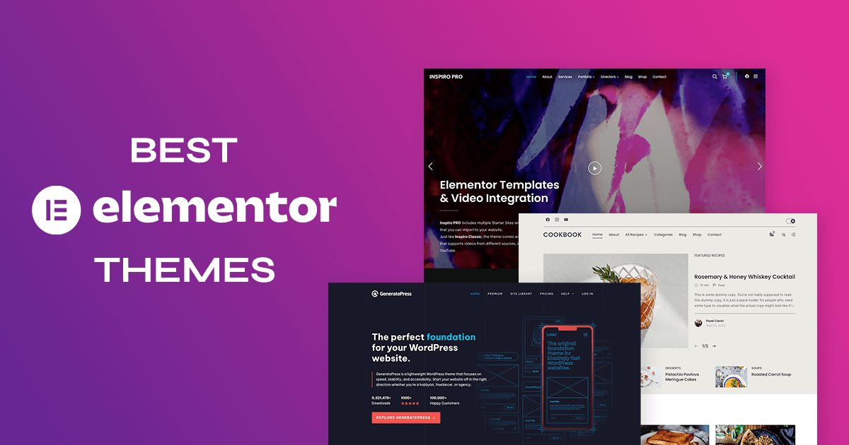 Best WordPress Elementor Themes